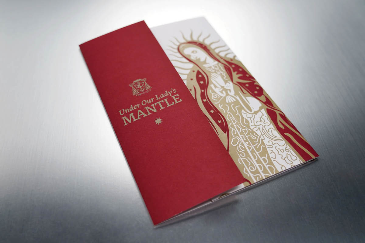 Shrine Under Our Ladys Mantle Invite
