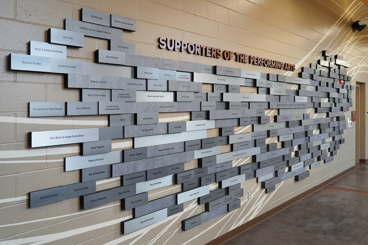 Dodgeville-Auditorium-Donor-Wall-