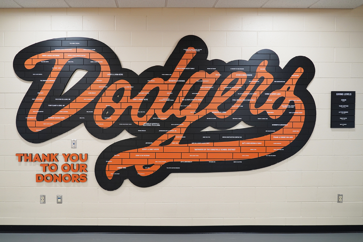 Dodgeville-Gym-Donor-Wall-2