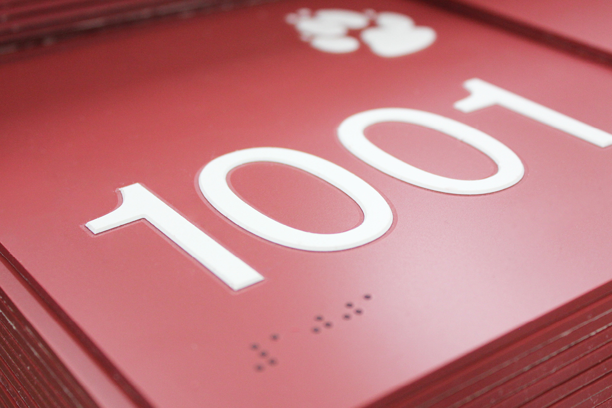 Braille-Signs