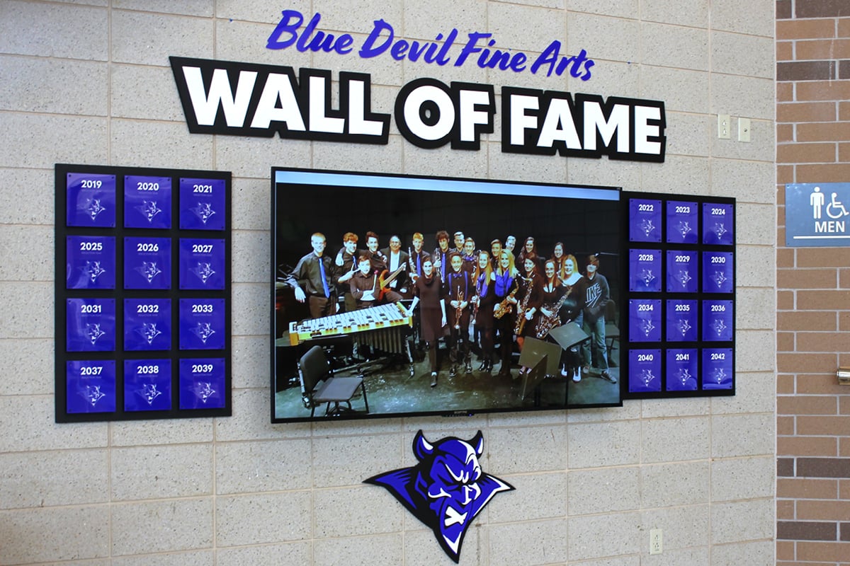 Evansville High school Wall of Fame
